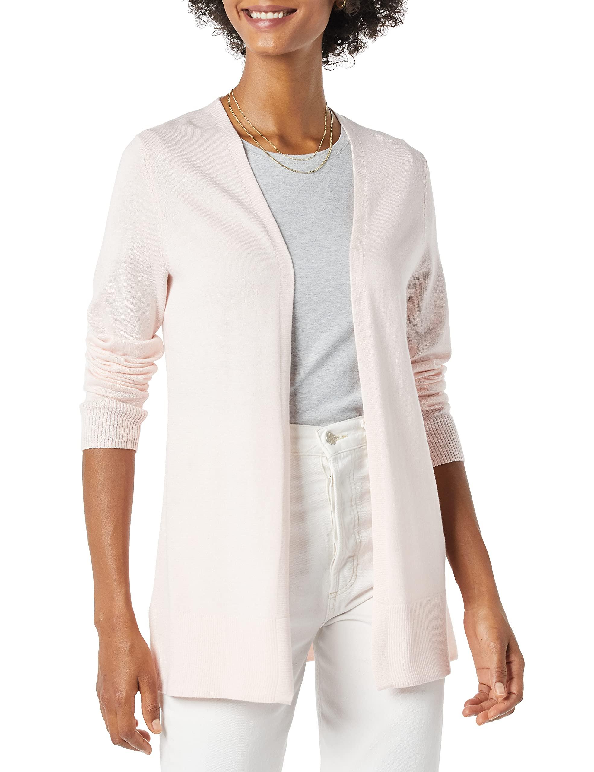 lightweight open front cardigan