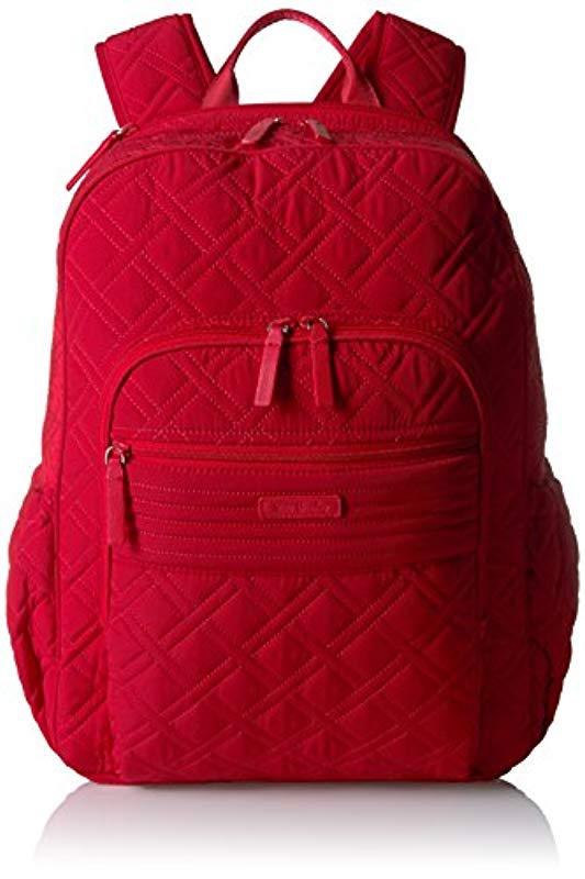 vera bradley backpack red