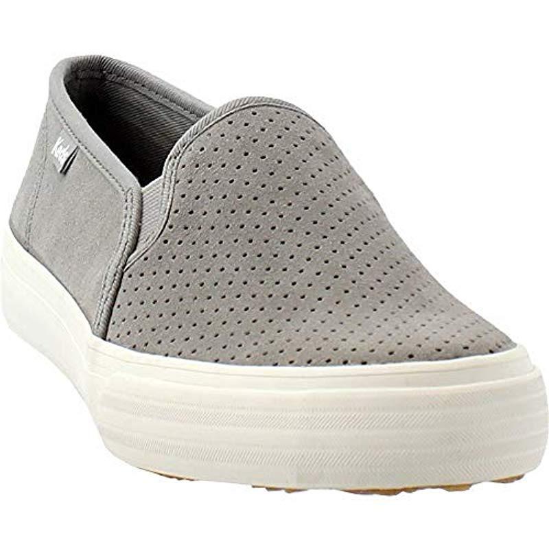 keds double decker grey