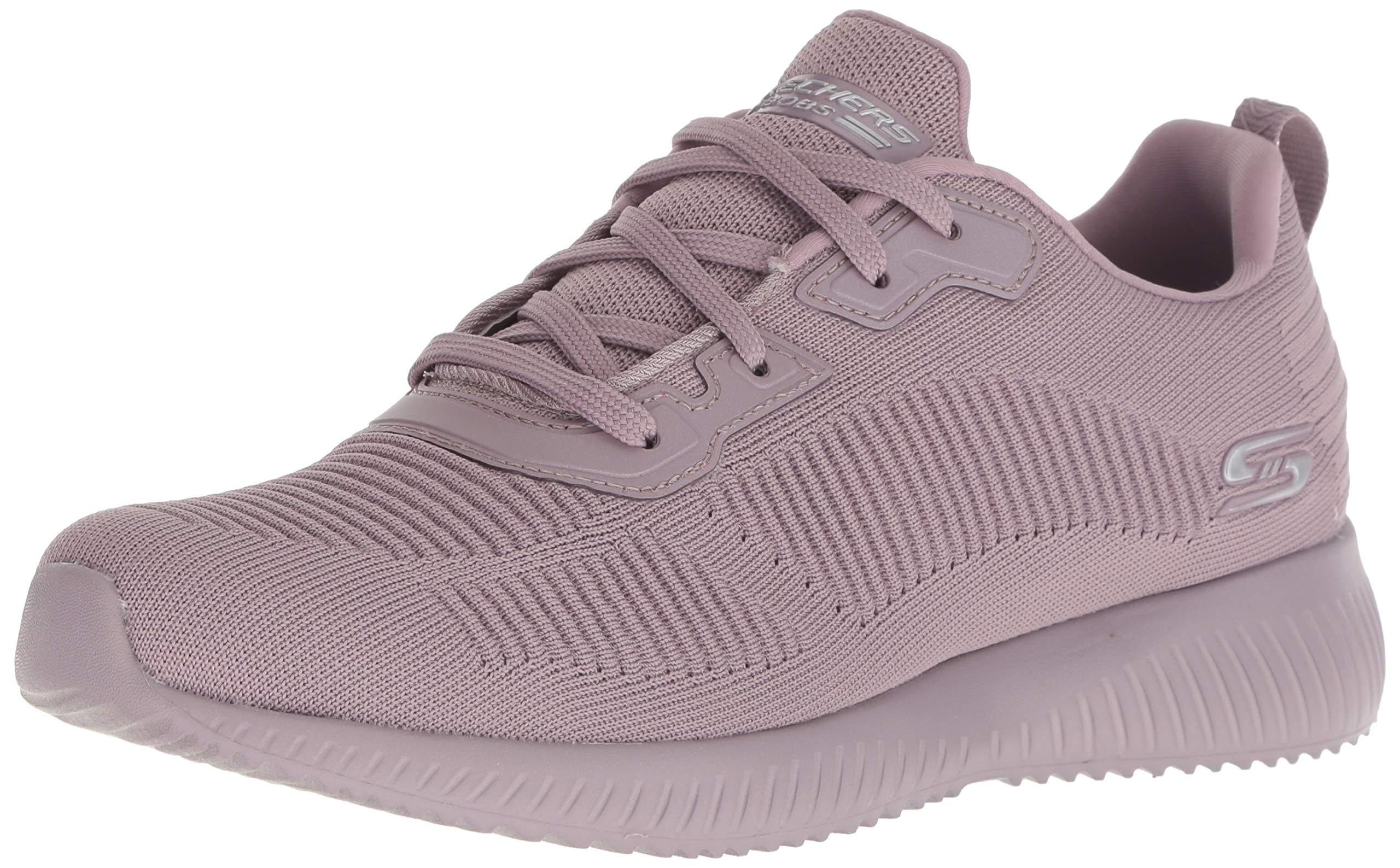 Skechers Synthetic Bobs Bobs Squad-tough Talk Sneaker in White (Purple) |  Lyst
