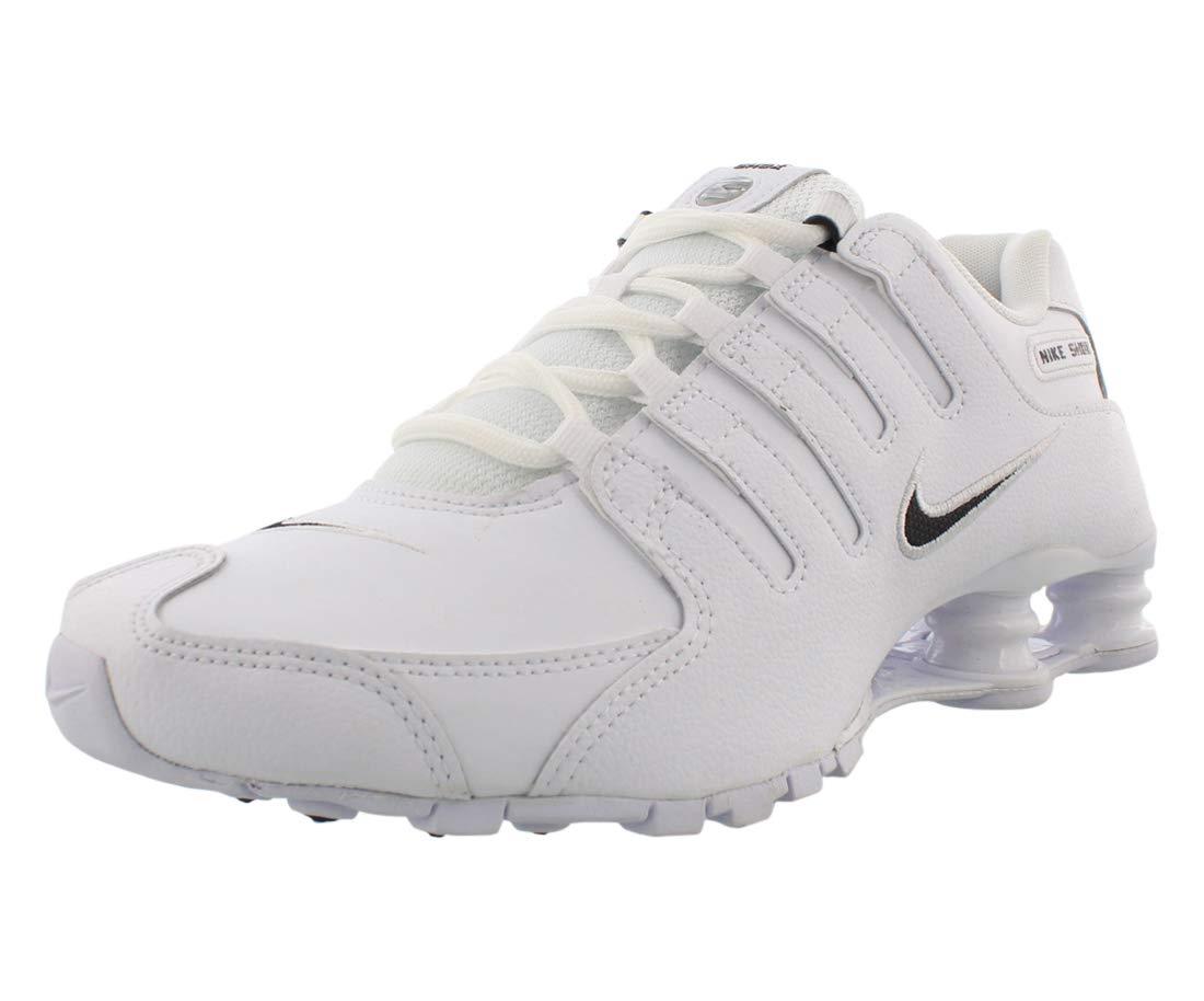 Nike Synthetic Shox Nz Running Shoes in White Black (White) for Men | Lyst  UK