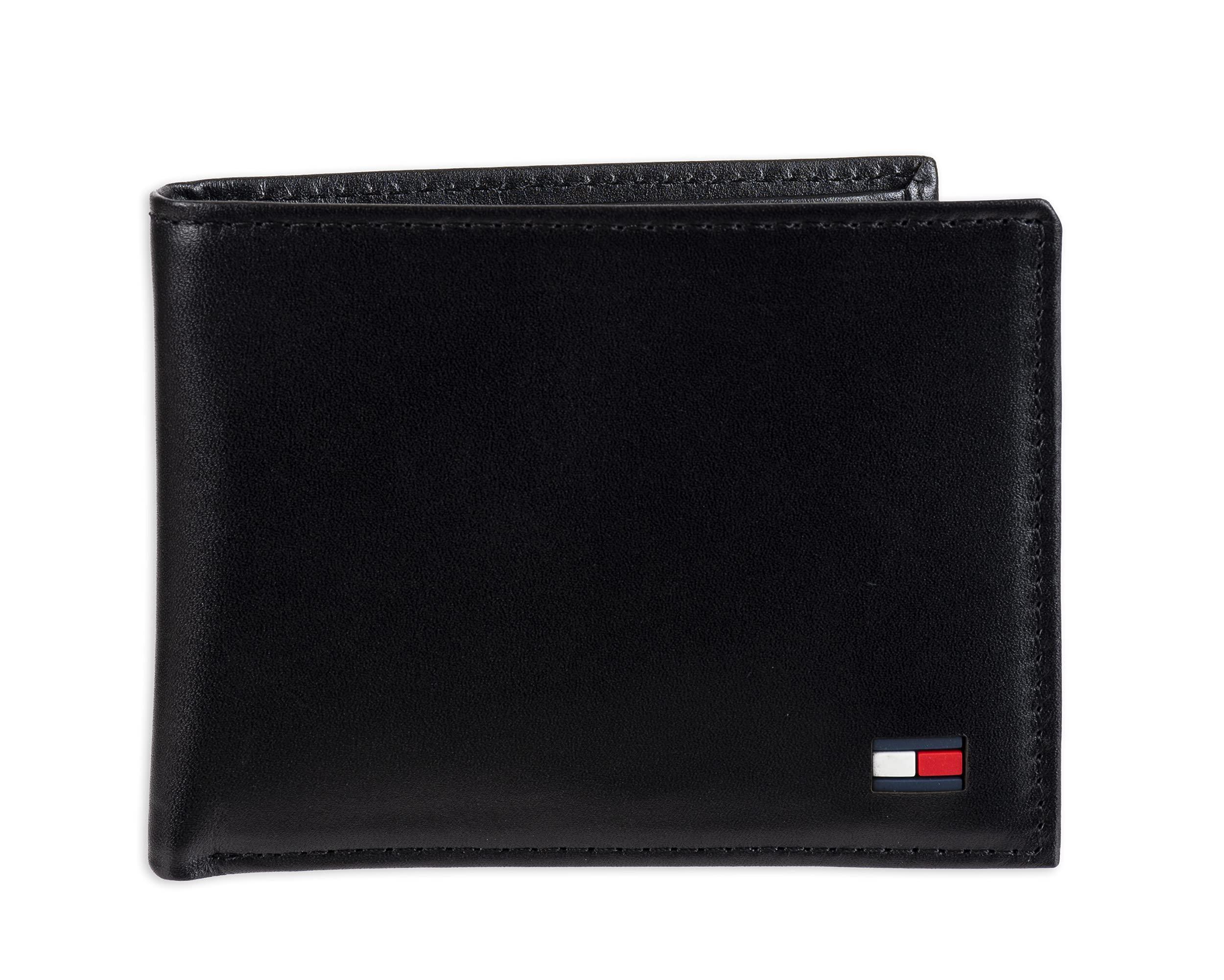 Tommy Hilfiger Men's Genuine Leather Slim Passcase Wallet for Men | Lyst