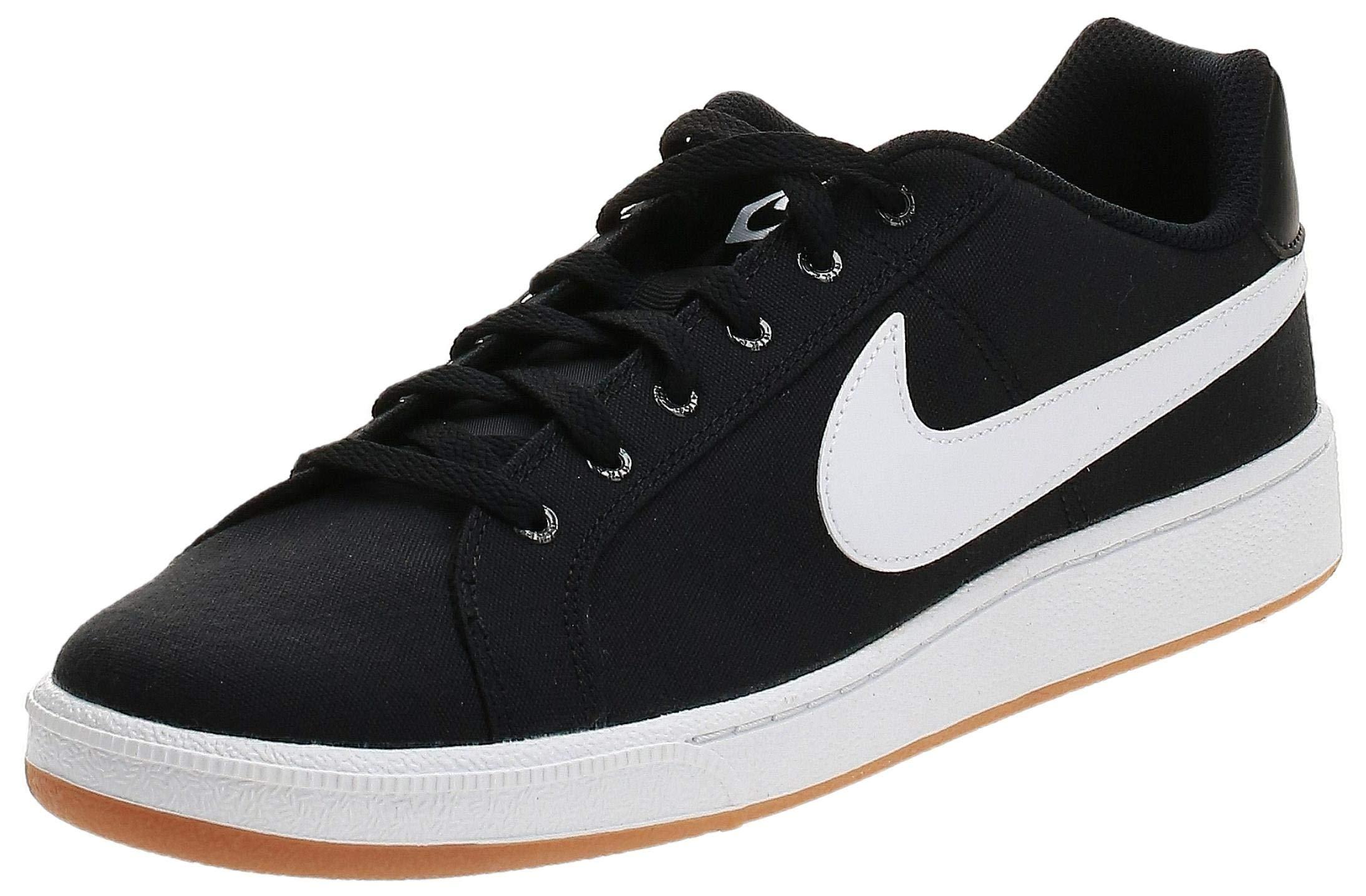 nike court royale canvas black