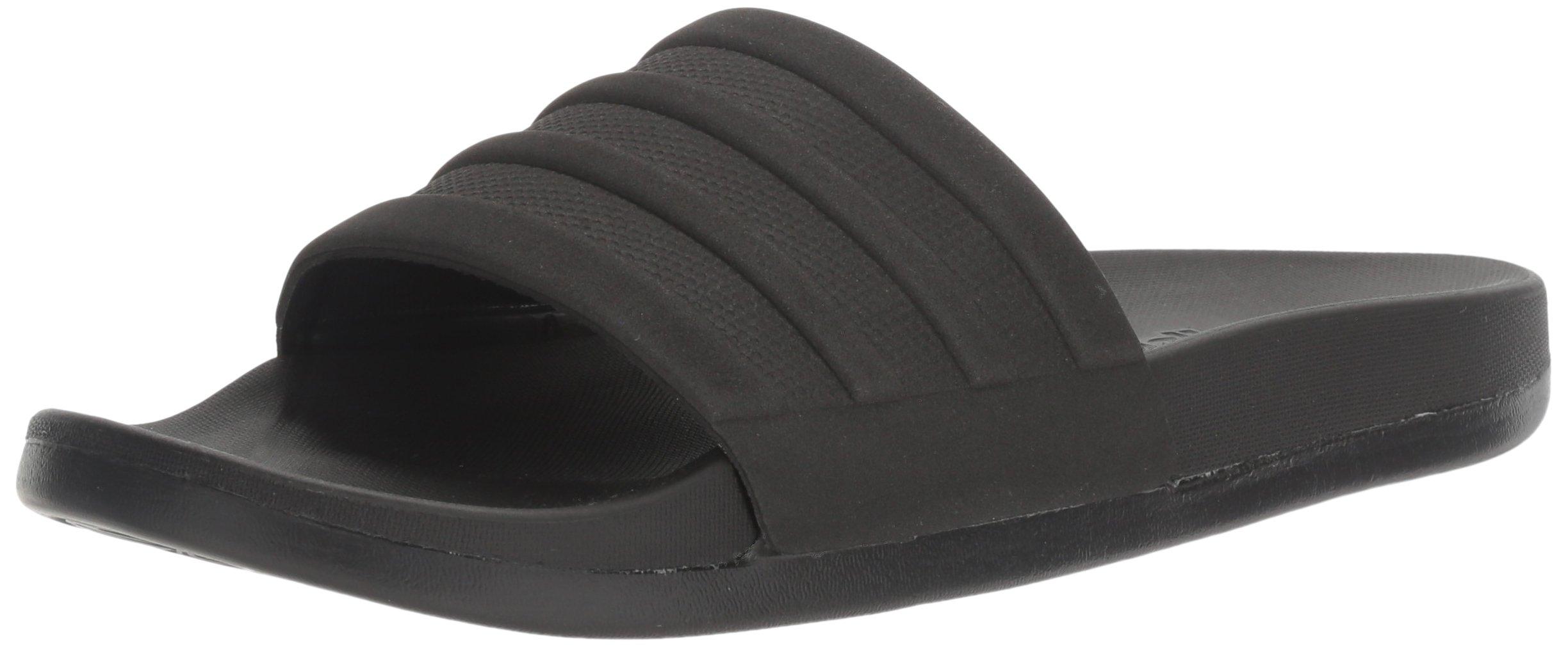 adidas Synthetic Adilette Comfort Slide Sandals in Black/Black/Black (Black)  for Men - Save 60% | Lyst