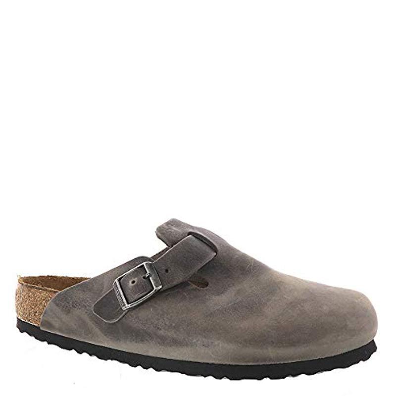 birkenstock boston oiled leather iron