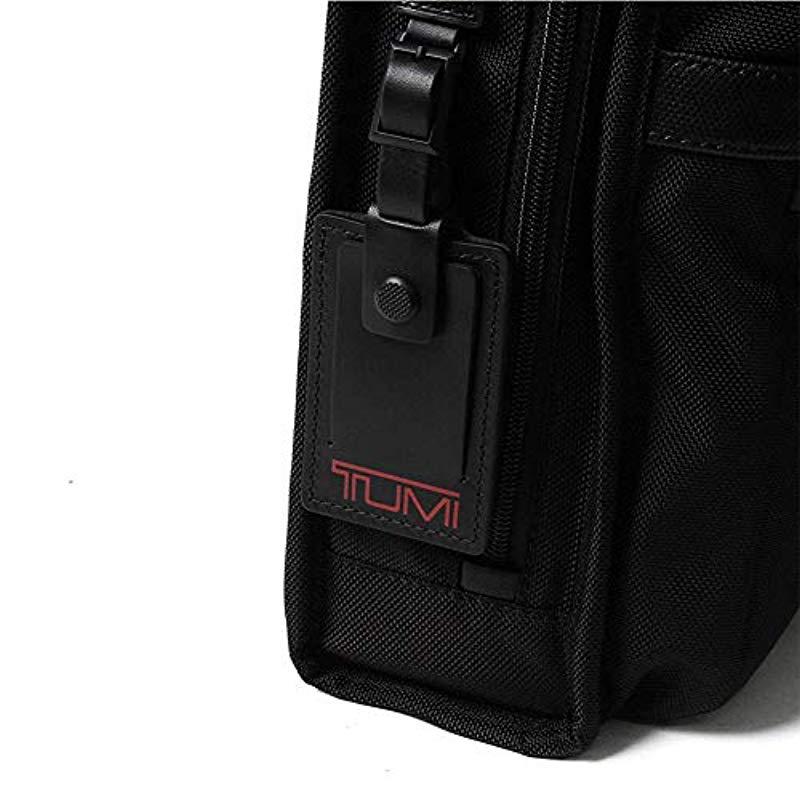 tumi alpha 2 compact laptop brief pack