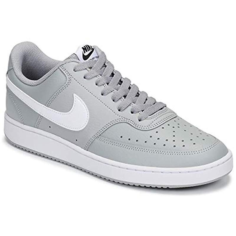 nike court vision low gray