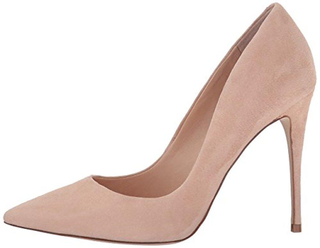 blush suede heels