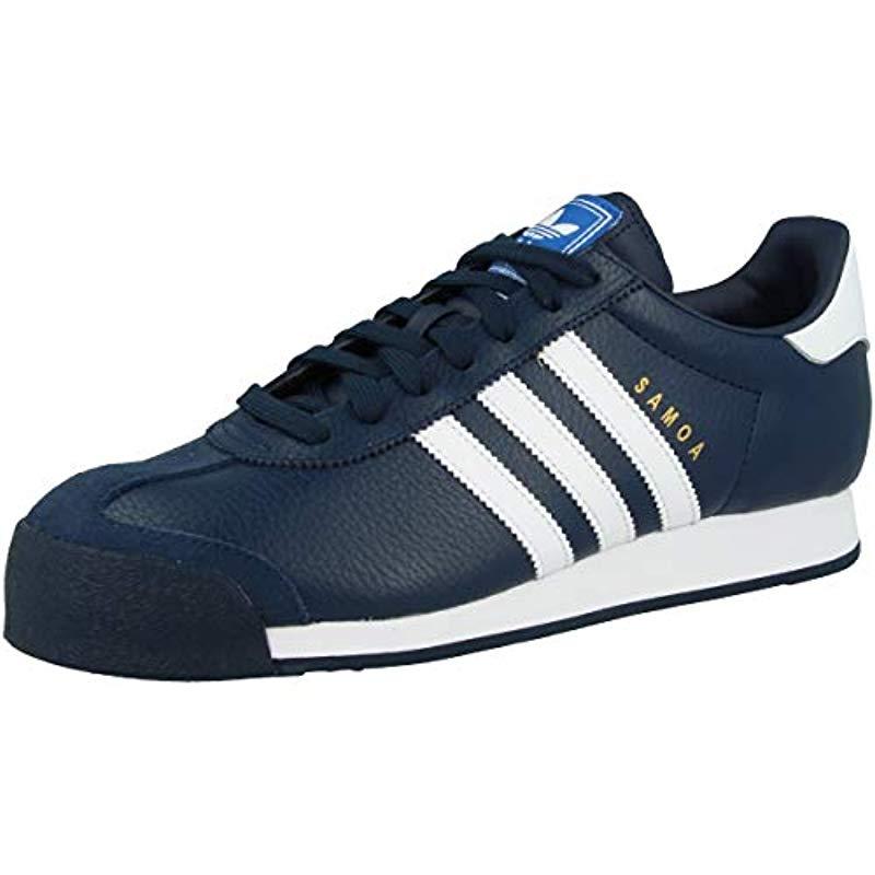 adidas Samoa Trainers Navy 10 Uk in Blue for Men - Lyst