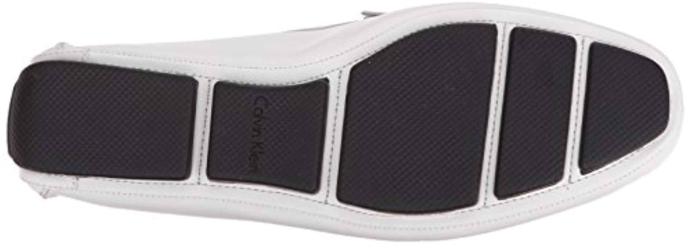 calvin klein men's maddix driving style loafer