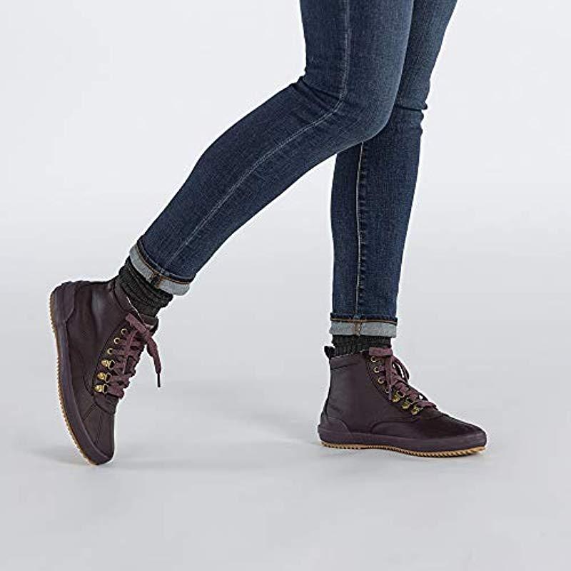 Keds Scout Boot Ii Matte Twill Wx Rain | Lyst