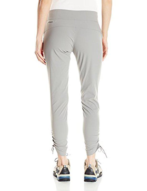 Columbia Anytime Casual Ankle Pant in Gray | Lyst