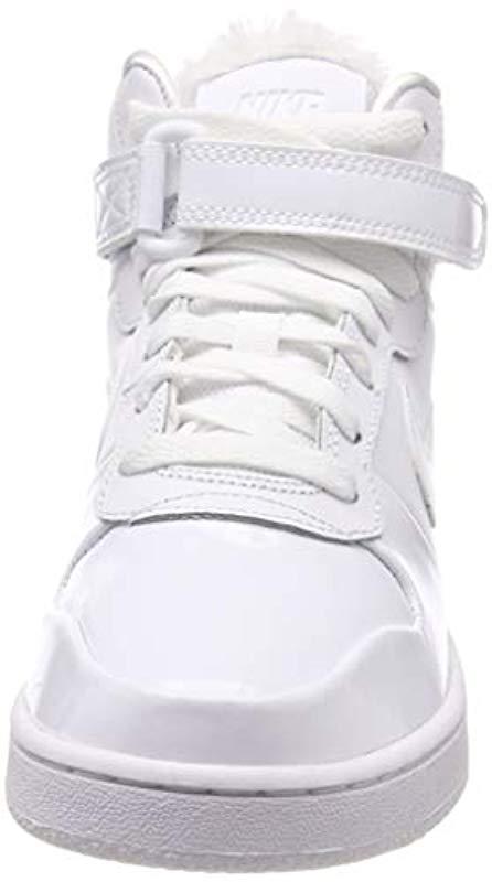 Damen Sneaker Ebernon Mid Premium, Chaussures de Fitness Femme Nike en  coloris Blanc - Lyst