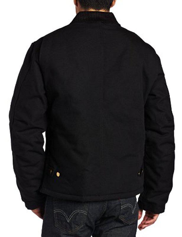 Carhartt Cotton Arctic Quilt Lined Duck Traditional Jacket J002 in Black  for Men | Lyst