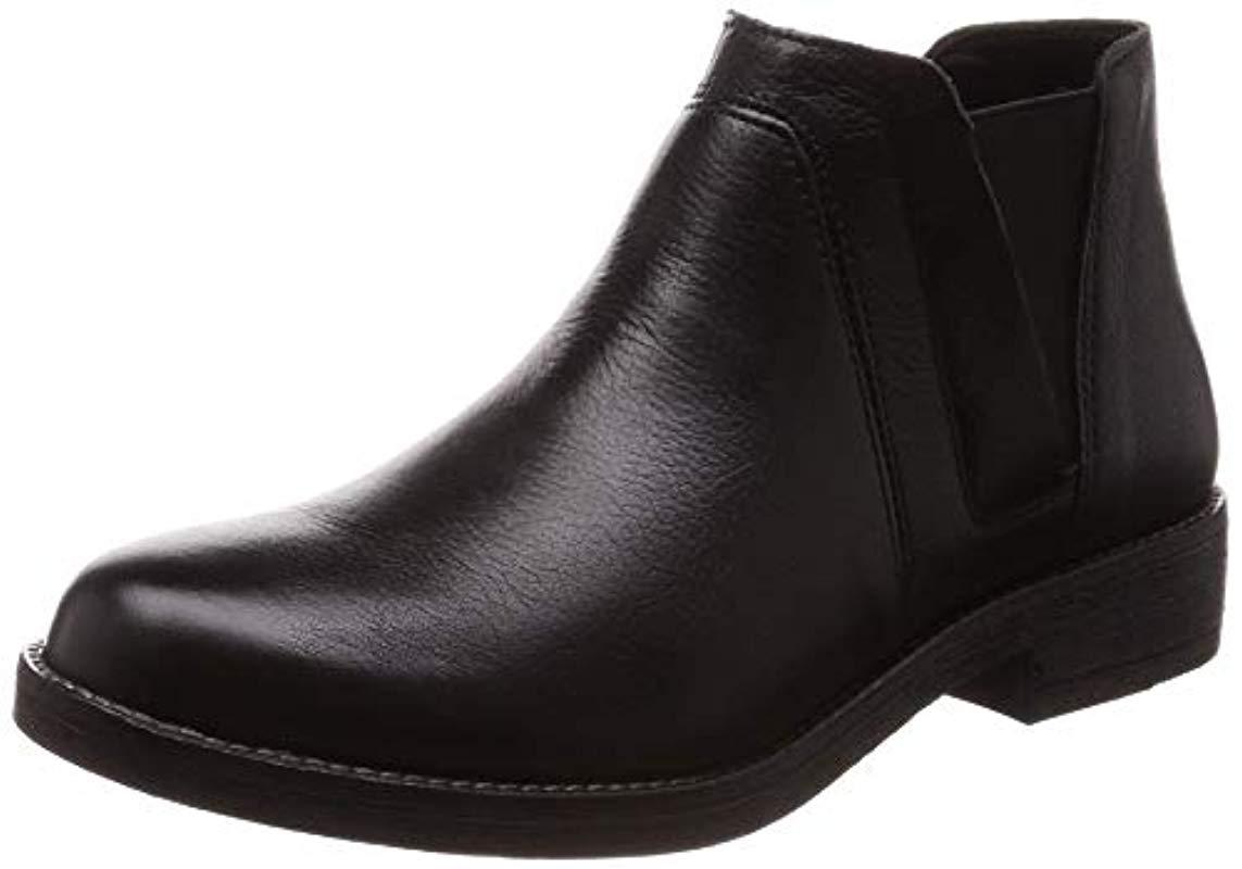 clarks demi beat black leather