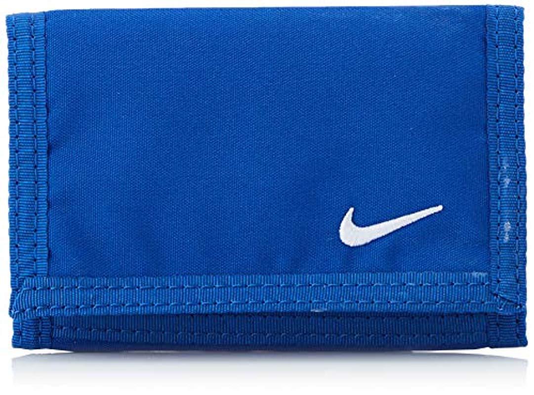 Nike Synthetik Basic Wallet Geldbeutel in Blau für Herren | Lyst DE