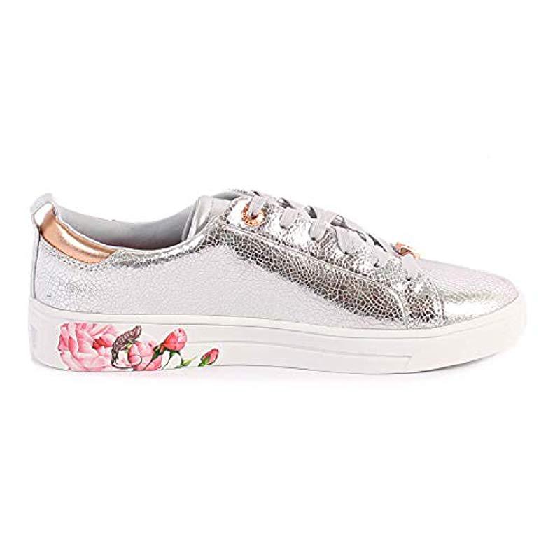 Womens Silver Kelleip Trainers