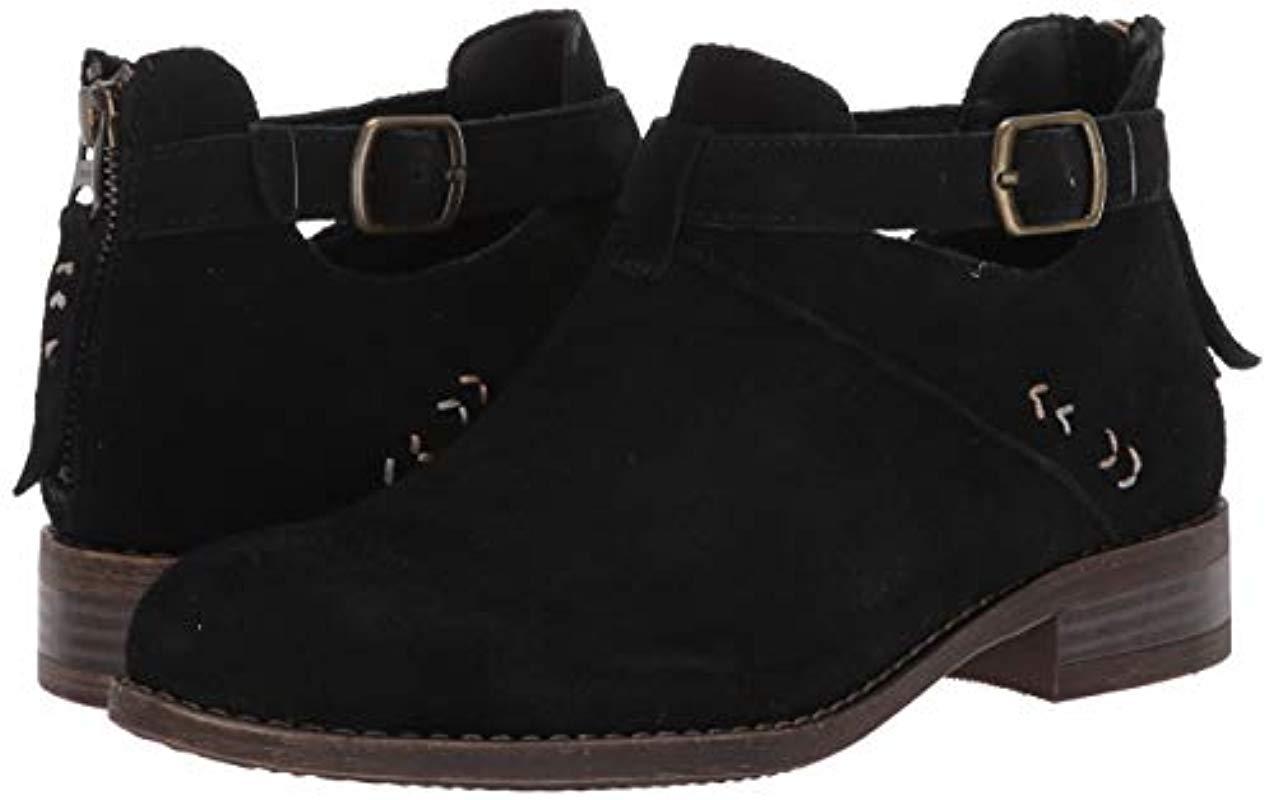 Skechers Sepia-short Buckled Strap Bootie With Air Cooled Memory Foam Ankle  Boot in Black | Lyst UK