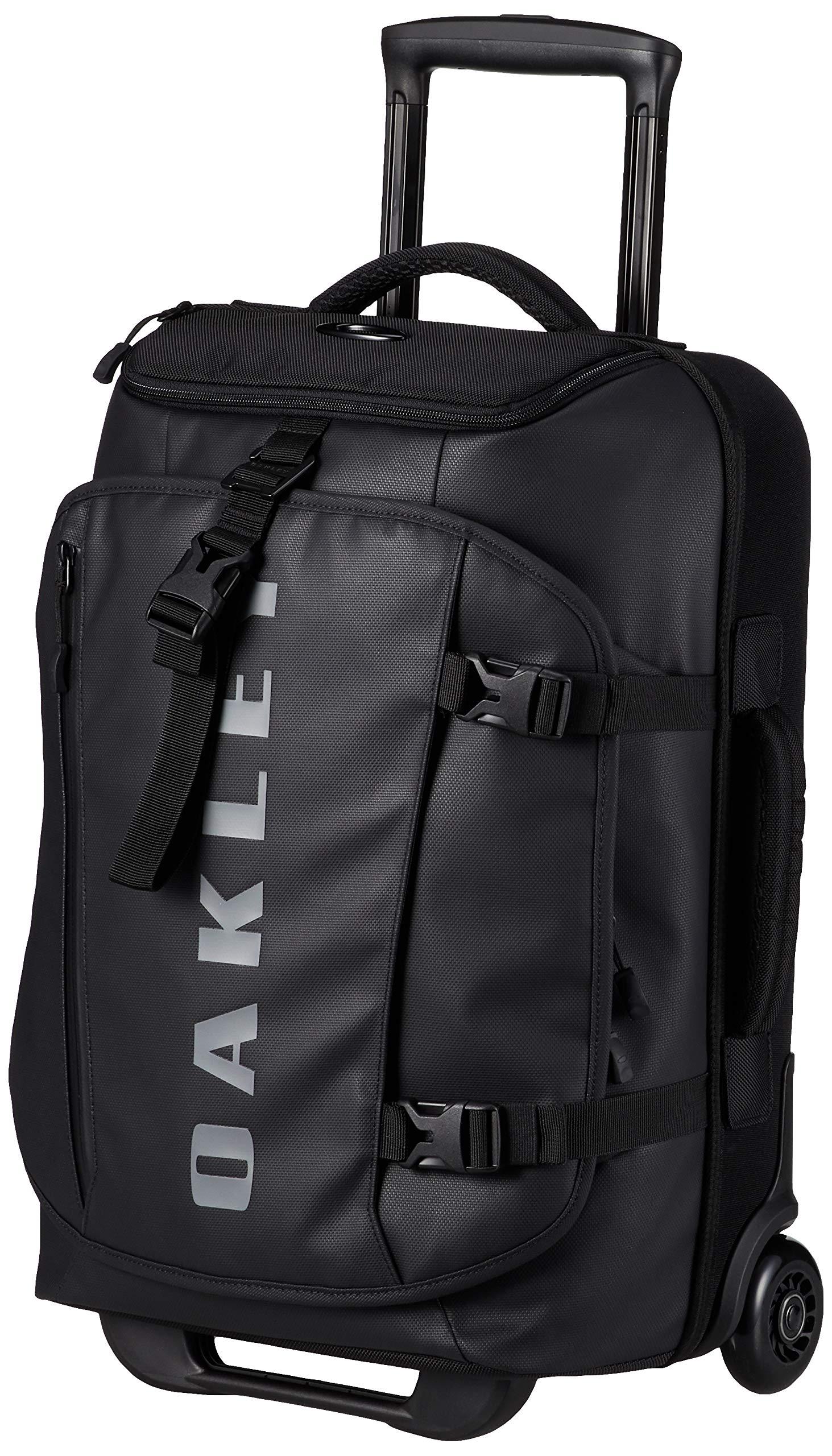 Oakley 2-wheeled Rolling Duffle Bag - Lockable Zipper - Id Tag - Ergonomic Handles - Zippered ...