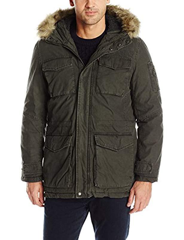 levi's parka jacket