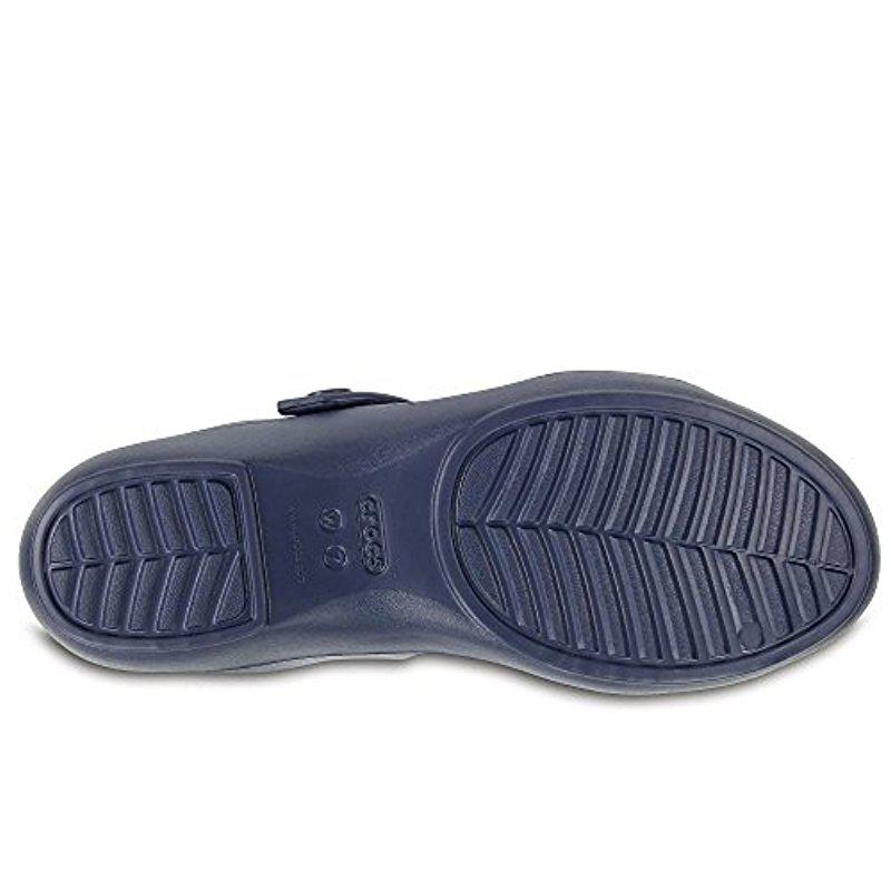 crocs cleo navy