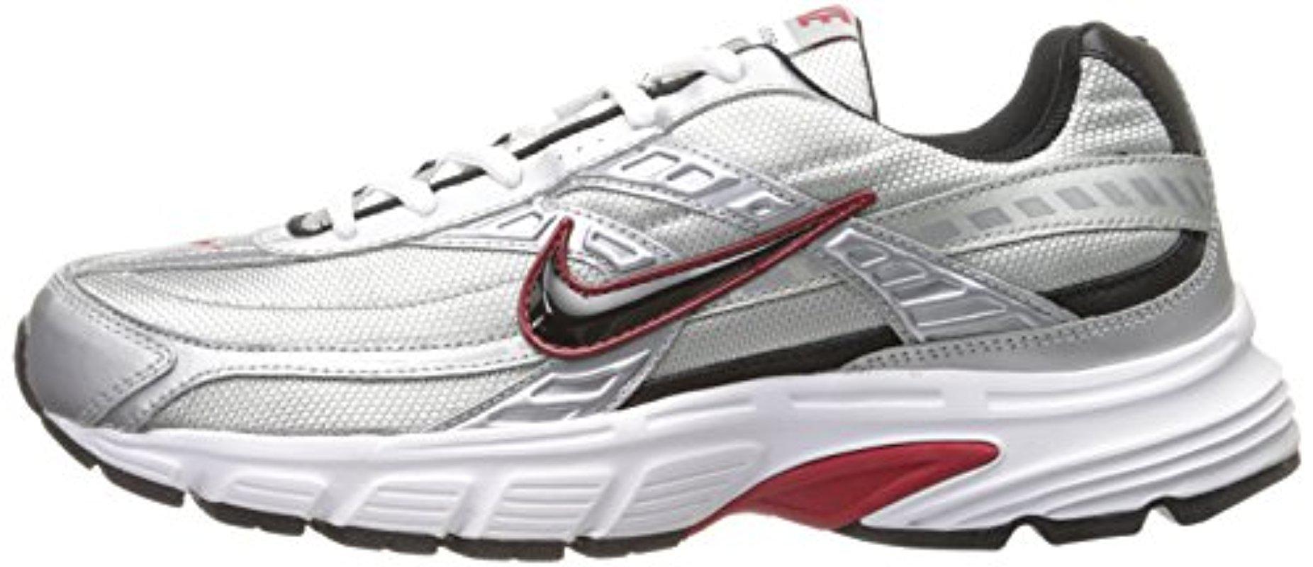 nike initiator metallic silver