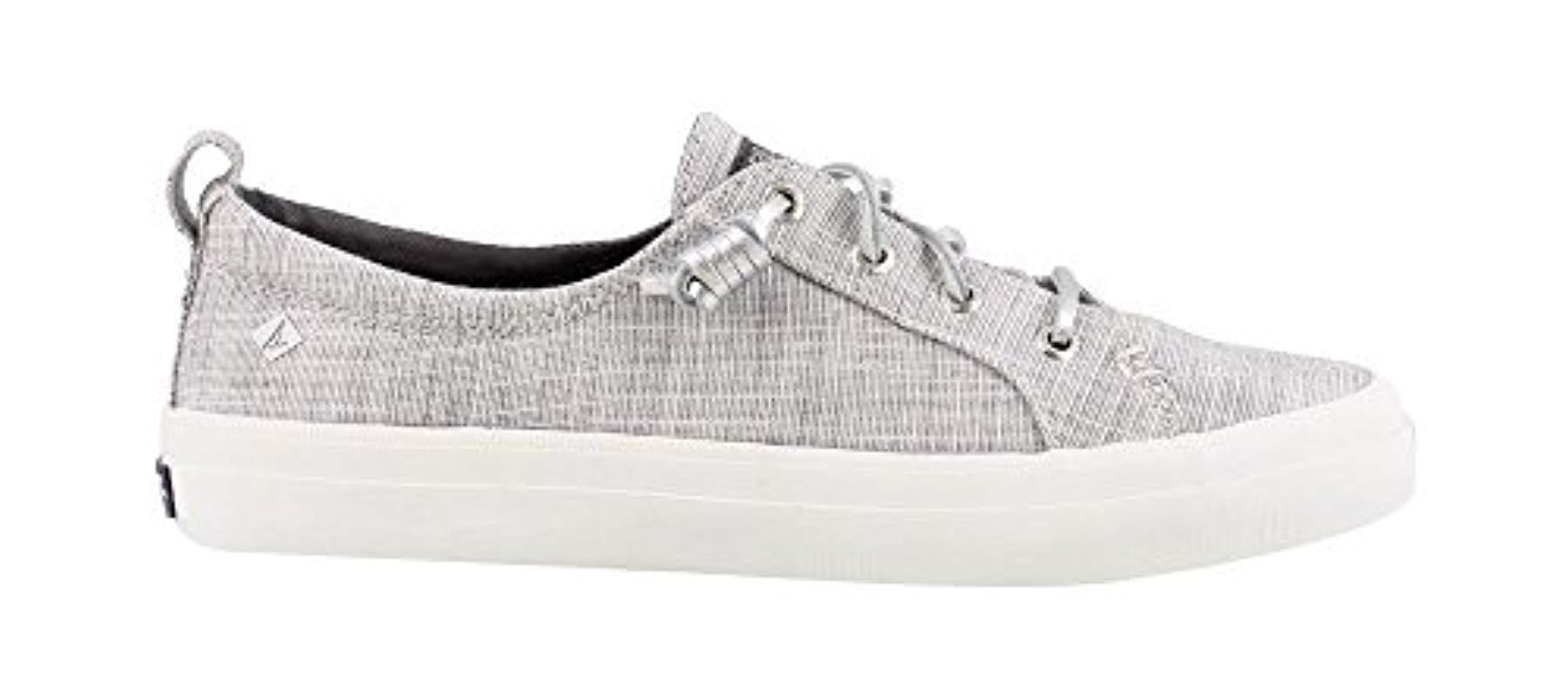 crest vibe sperry sneakers metallic