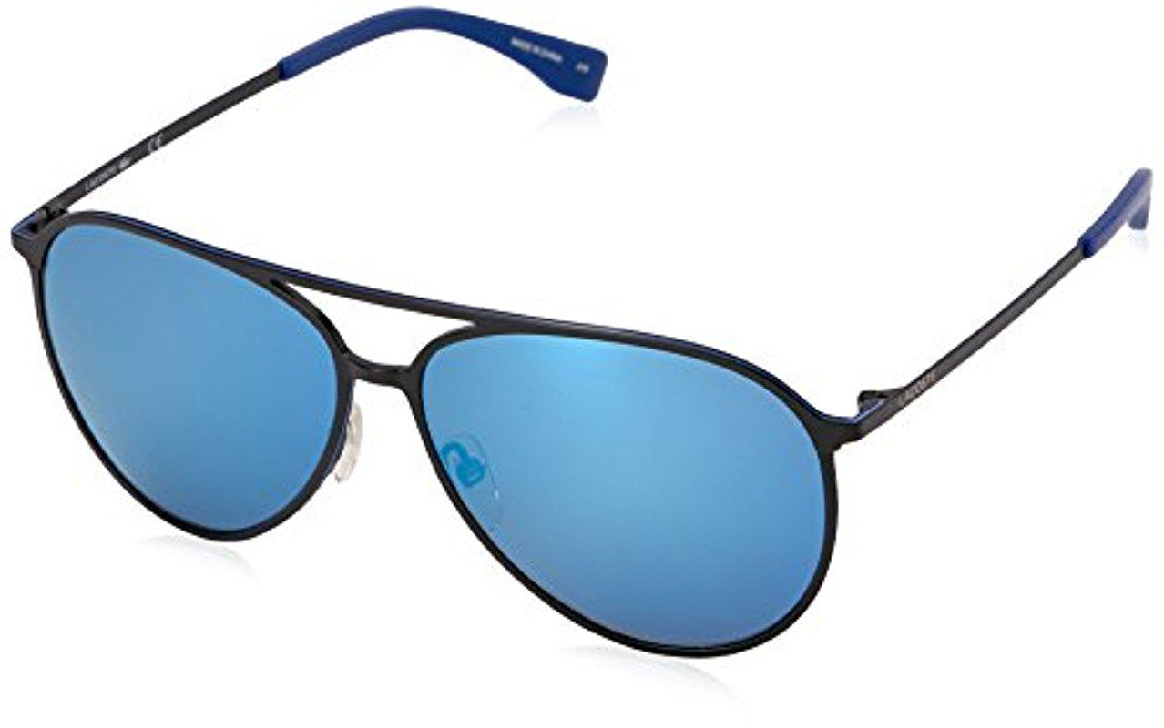 lacoste blue aviator