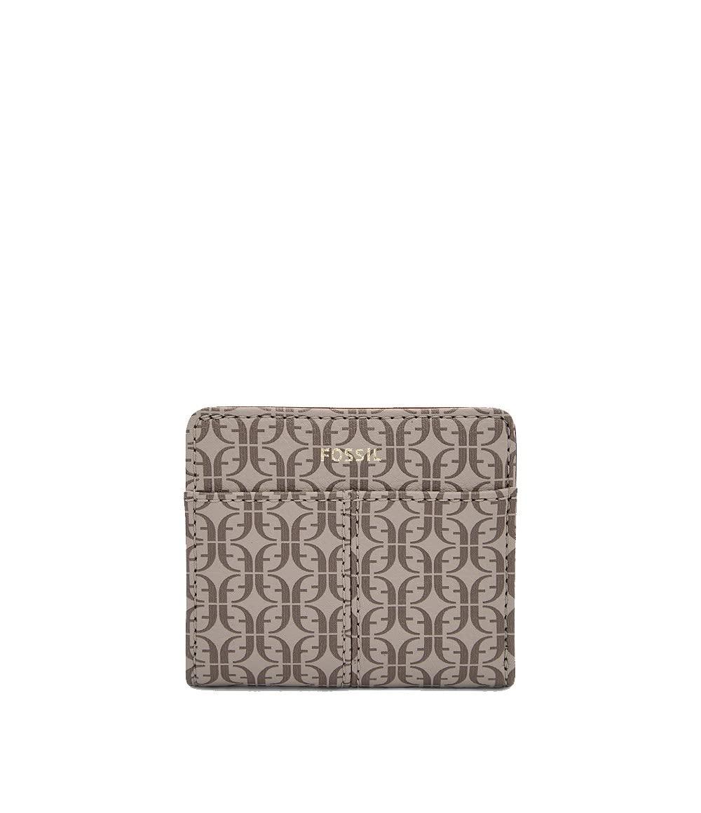 Fossil Tara Multifunction Wallet Khaki Leather For Sl8227939 in Grey | Lyst  UK
