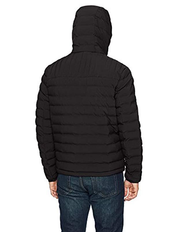 tommy hilfiger stretch hooded jacket