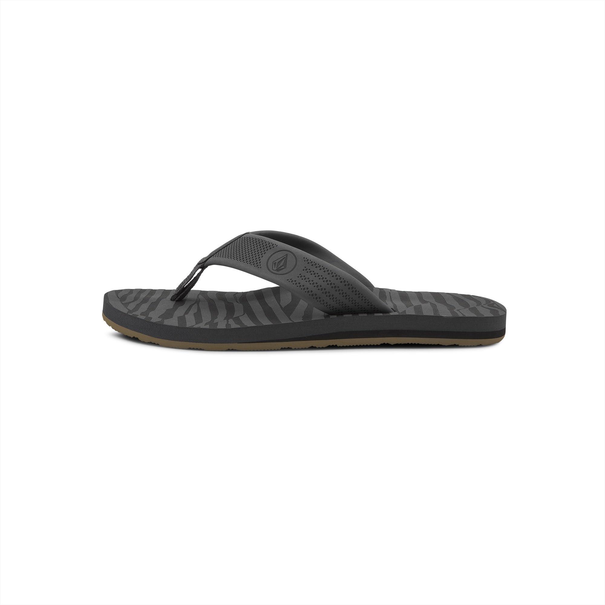 Volcom flip flops on sale mens