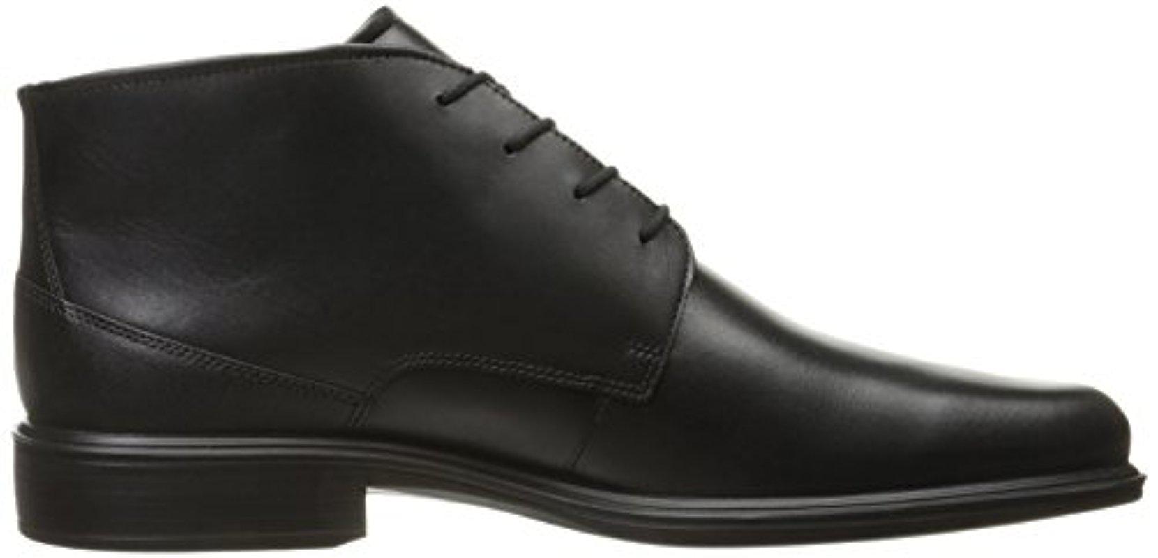 Ecco Johannesburg Ankle Boots in Black for Men | Lyst