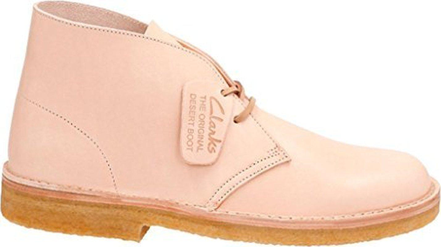 clarks natural tan leather