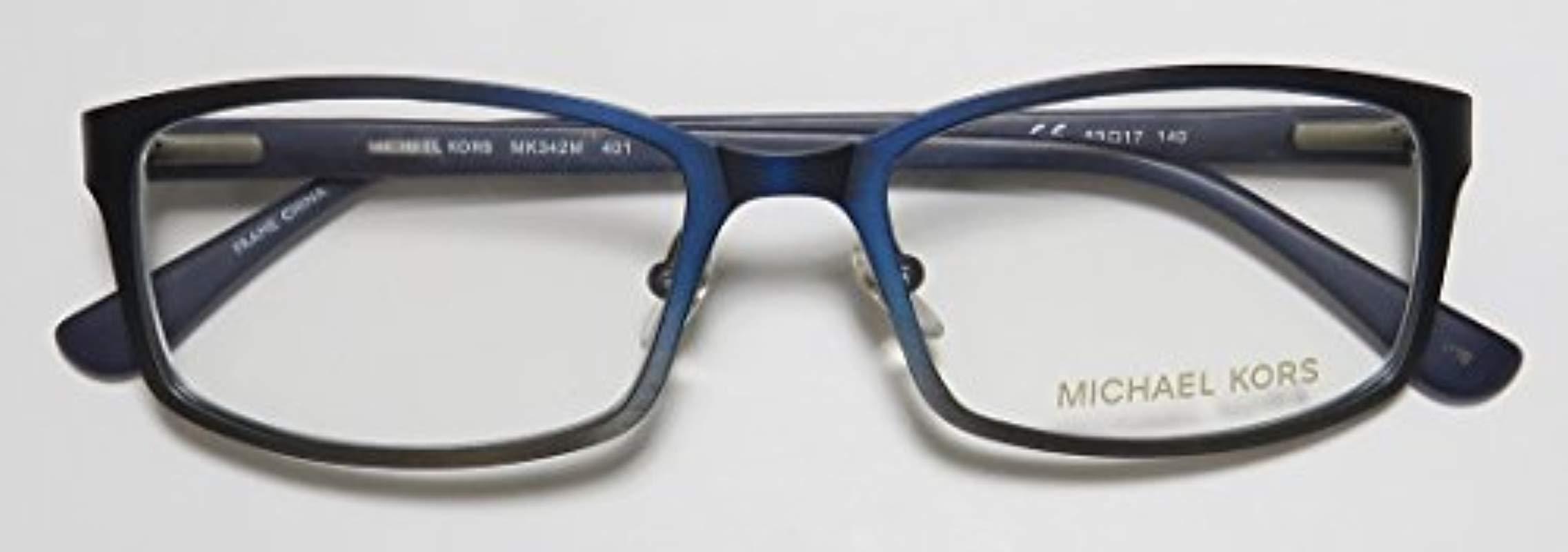 michael kors glasses womens navy