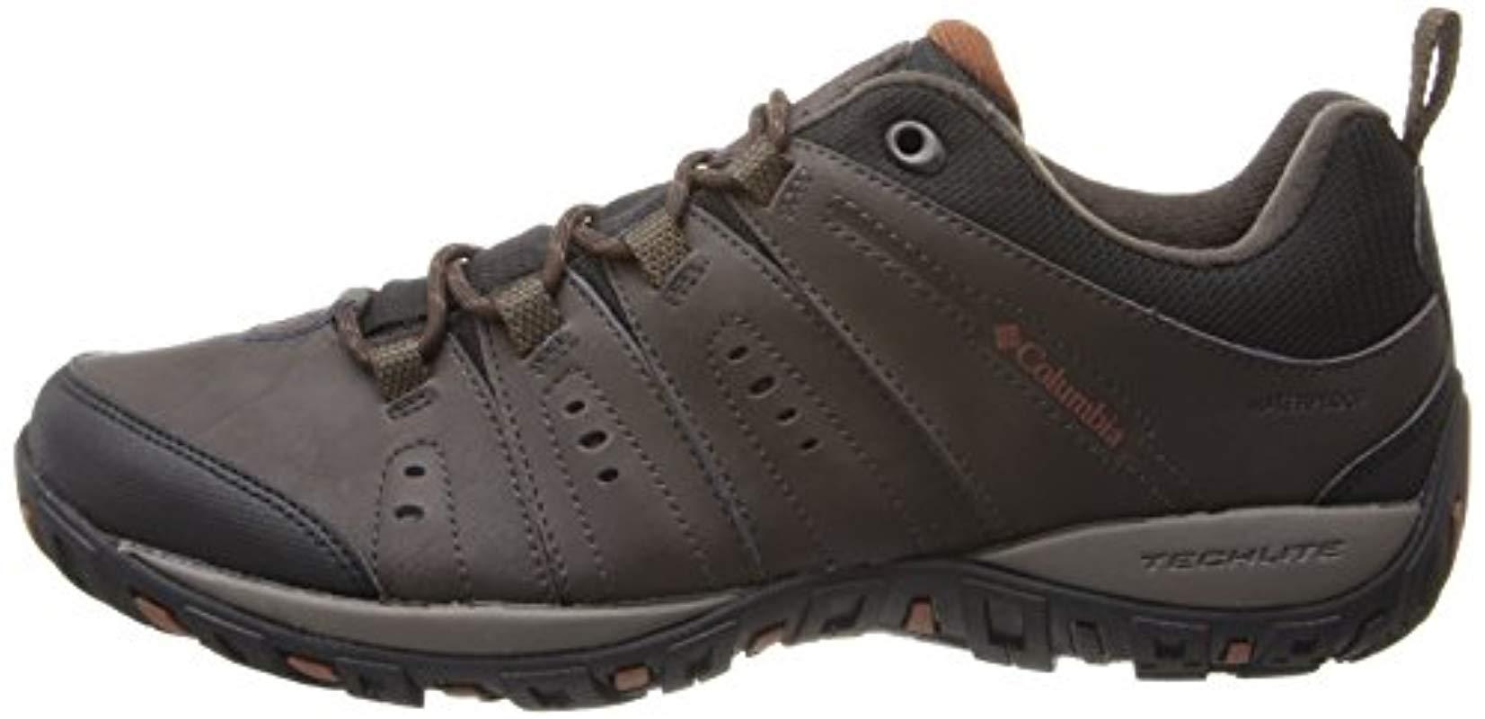 columbia woodburn ii waterproof men's low rise hiking shoes