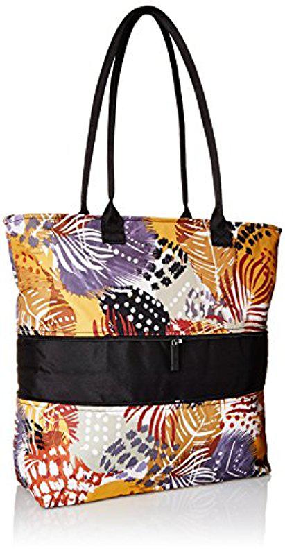 vera bradley lighten up expandable tote