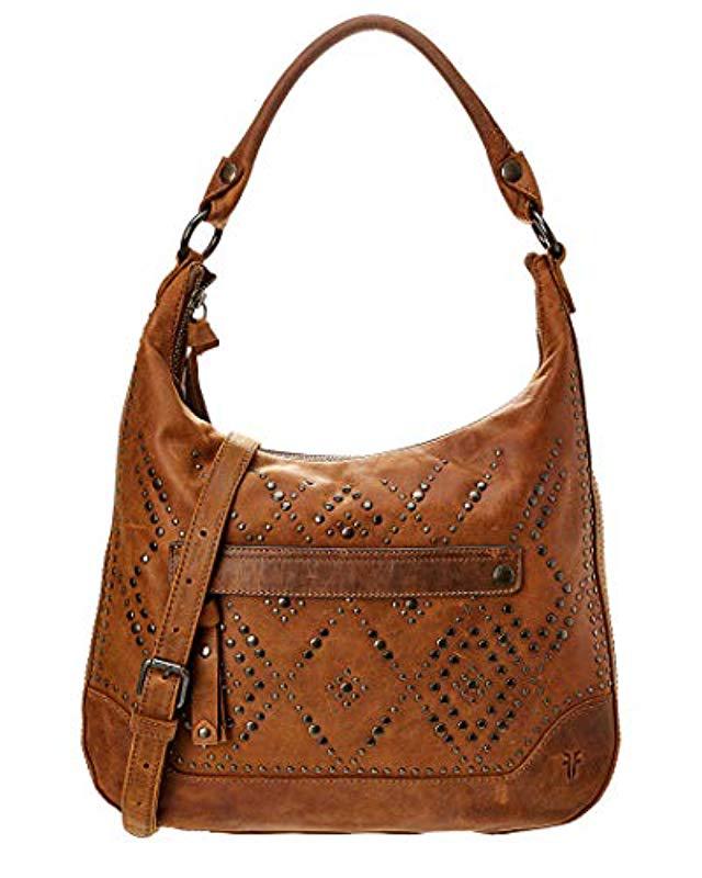 frye melissa studded hobo
