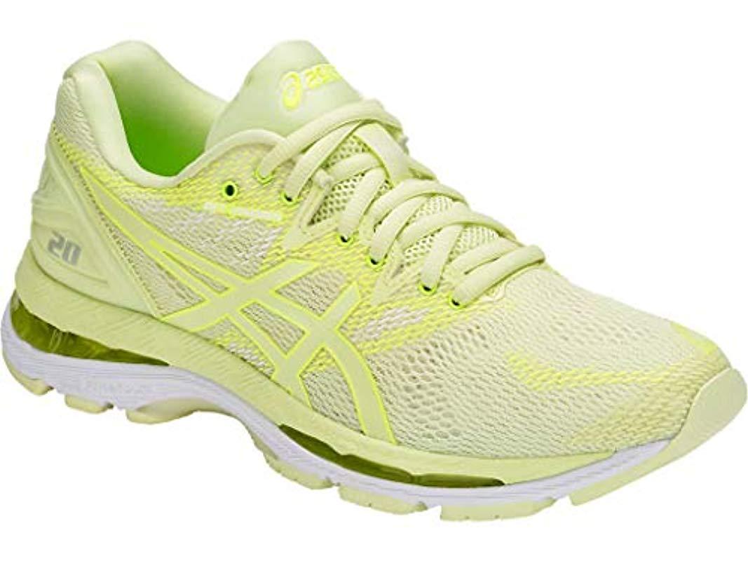asics gel nimbus 20 yellow