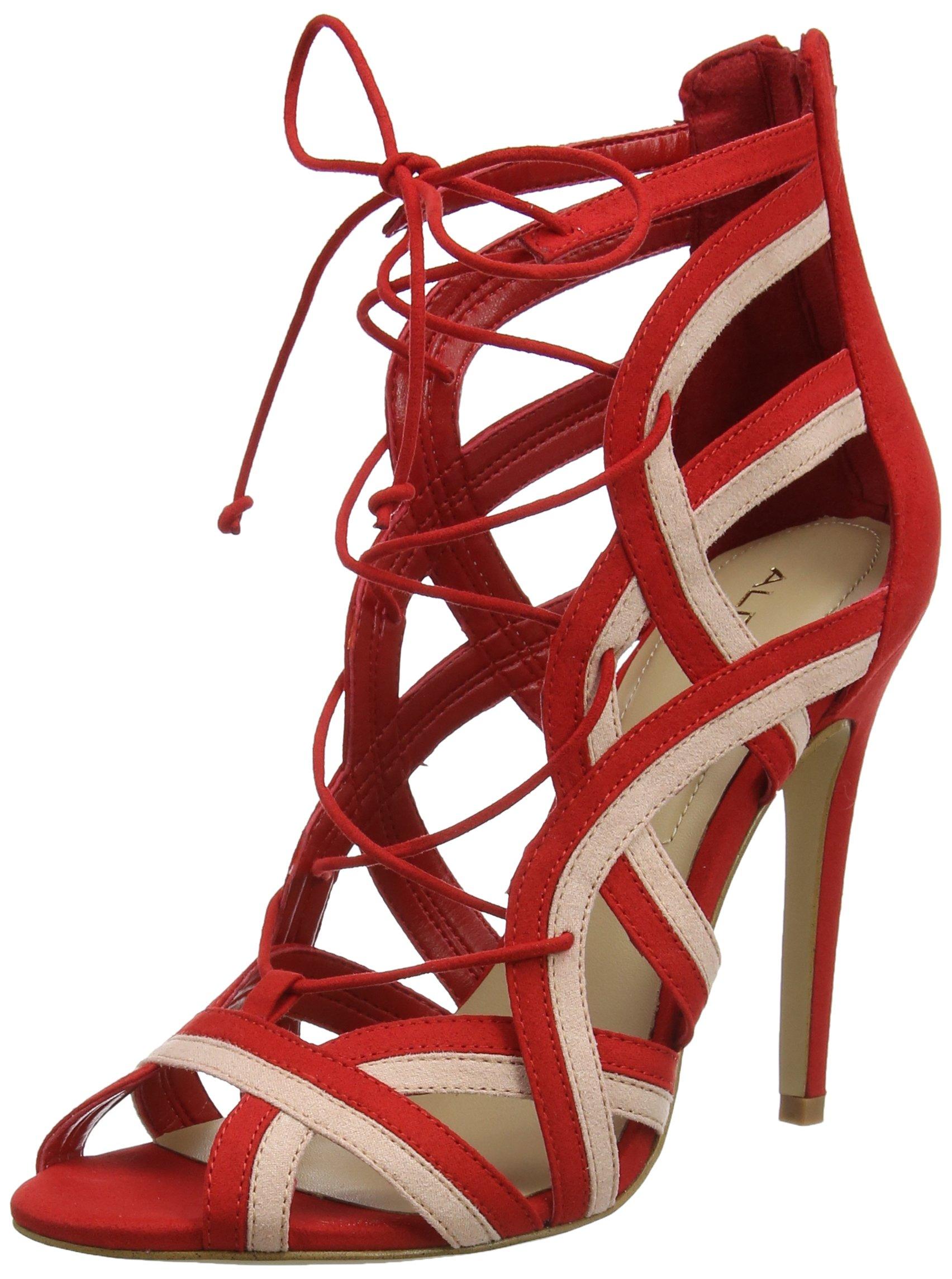 ALDO Shaylla Ankle Strap Sandals in Red Lyst UK