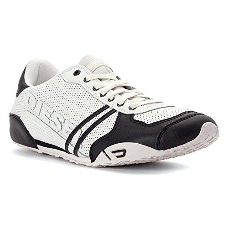 DIESEL Harold Solar Fashion Sneaker in White for Men | Lyst