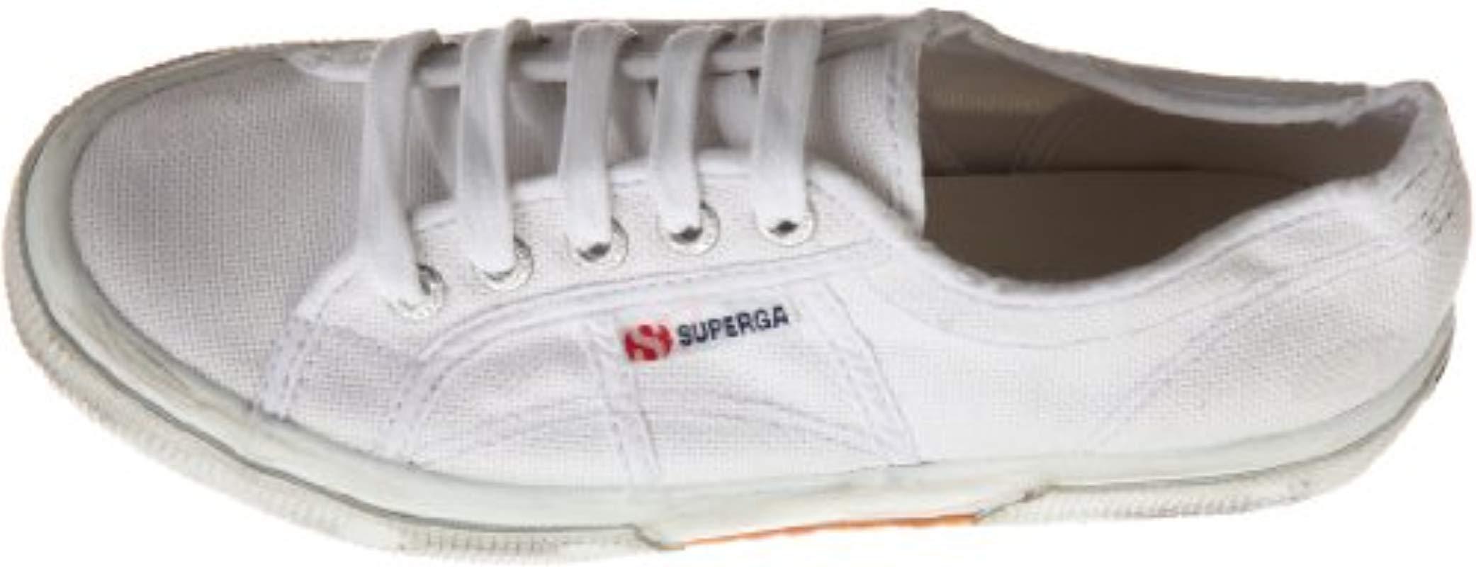 superga 2750 cotu stonewash white