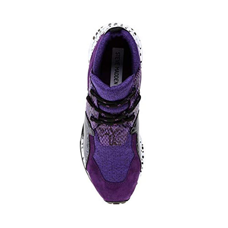 steve madden purple sneakers