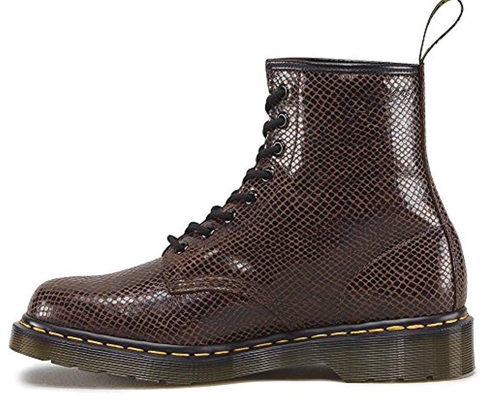 dr marten snakeskin boots