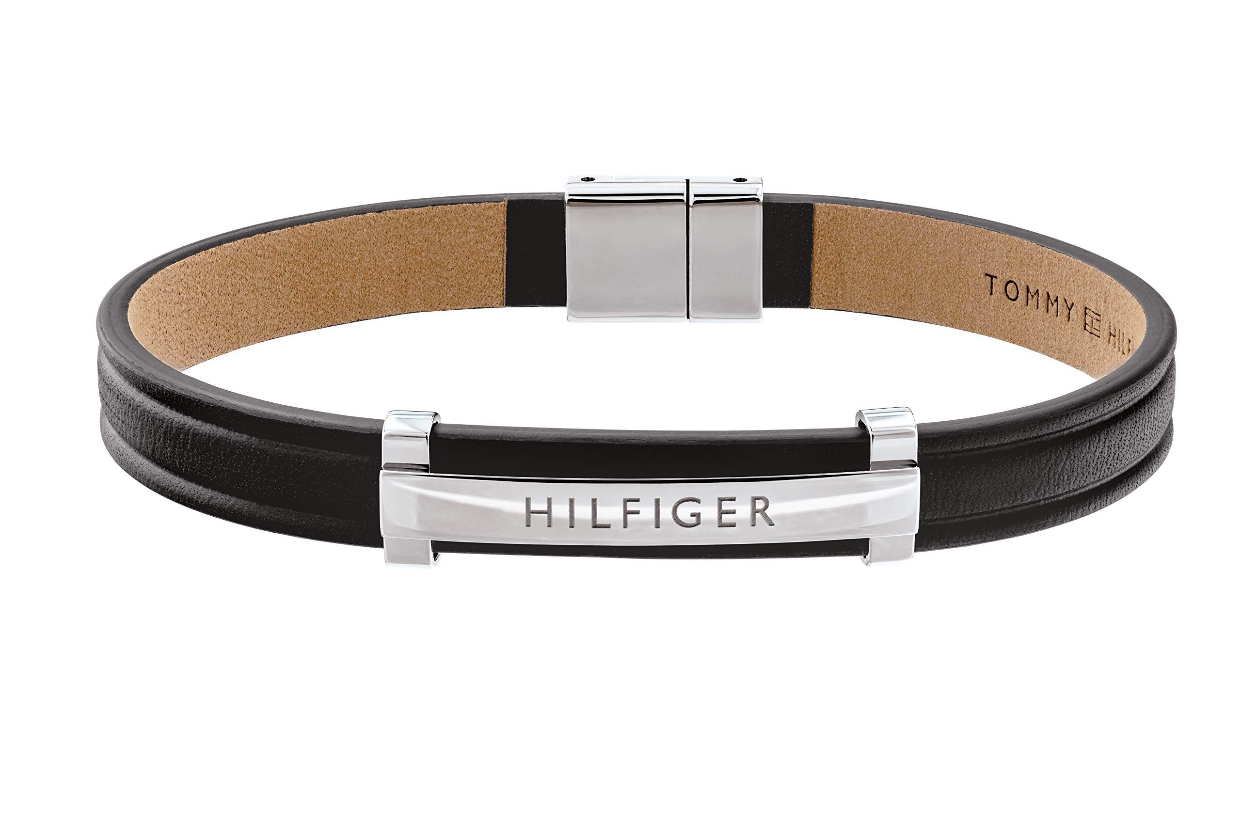 Tommy Hilfiger Jewelry Armband für aus Leder Schwarz - 2790161 in Schwarz  für Herren - Sparen Sie 20% | Lyst DE