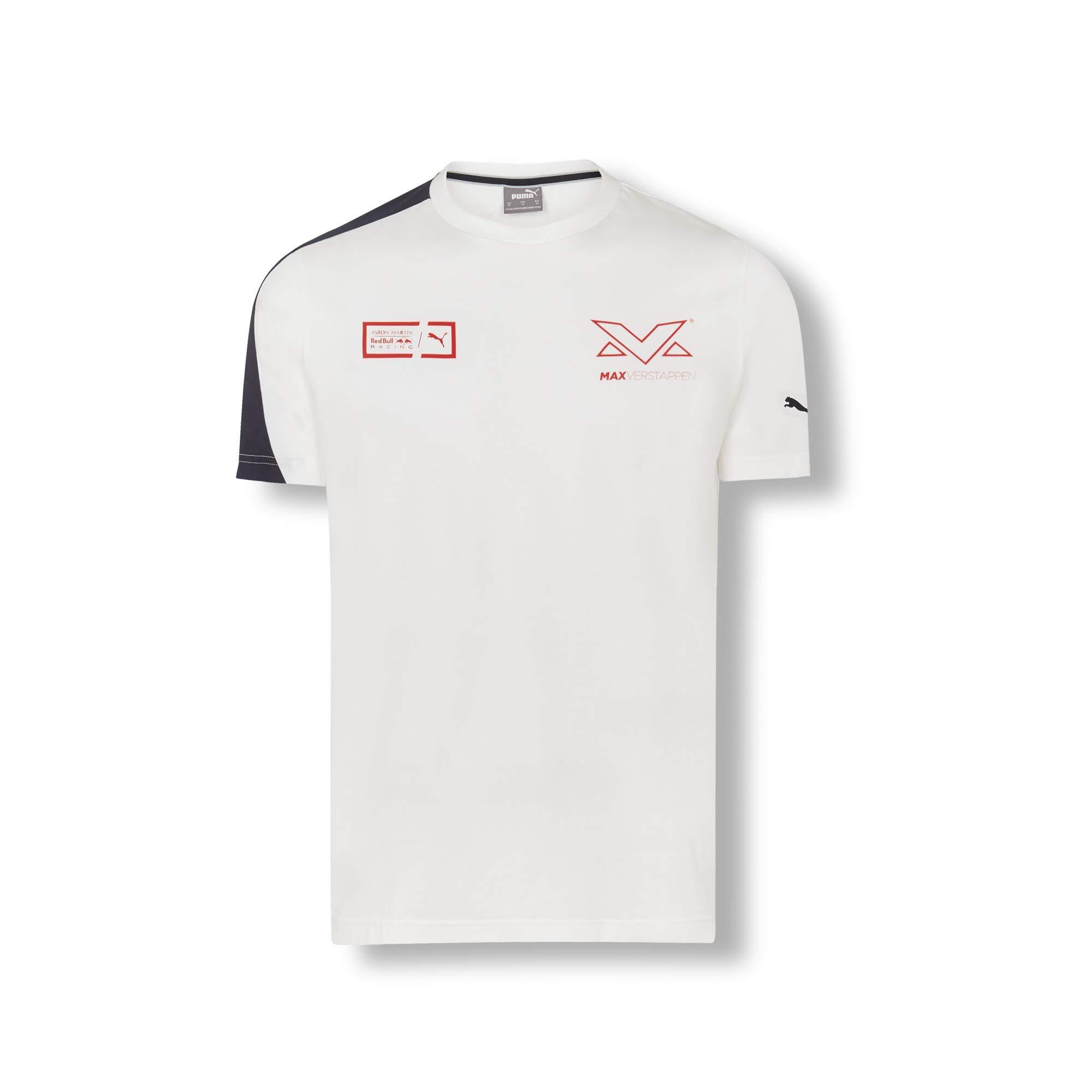 Red Bull Racing Max Verstappen Driver T Shirt PUMA en coloris Blanc | Lyst