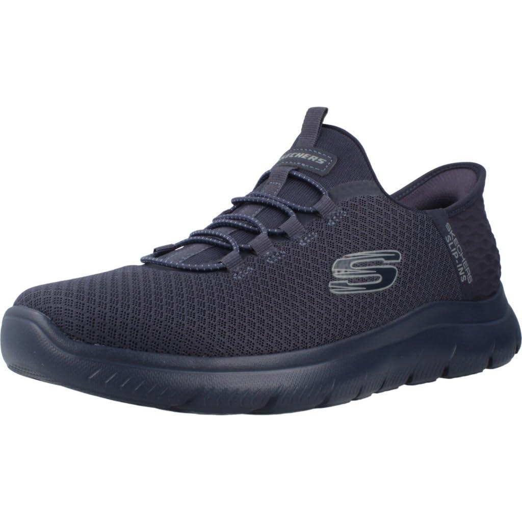 Skechers Slip-ins Summits High Range Trainers in Blue for Men