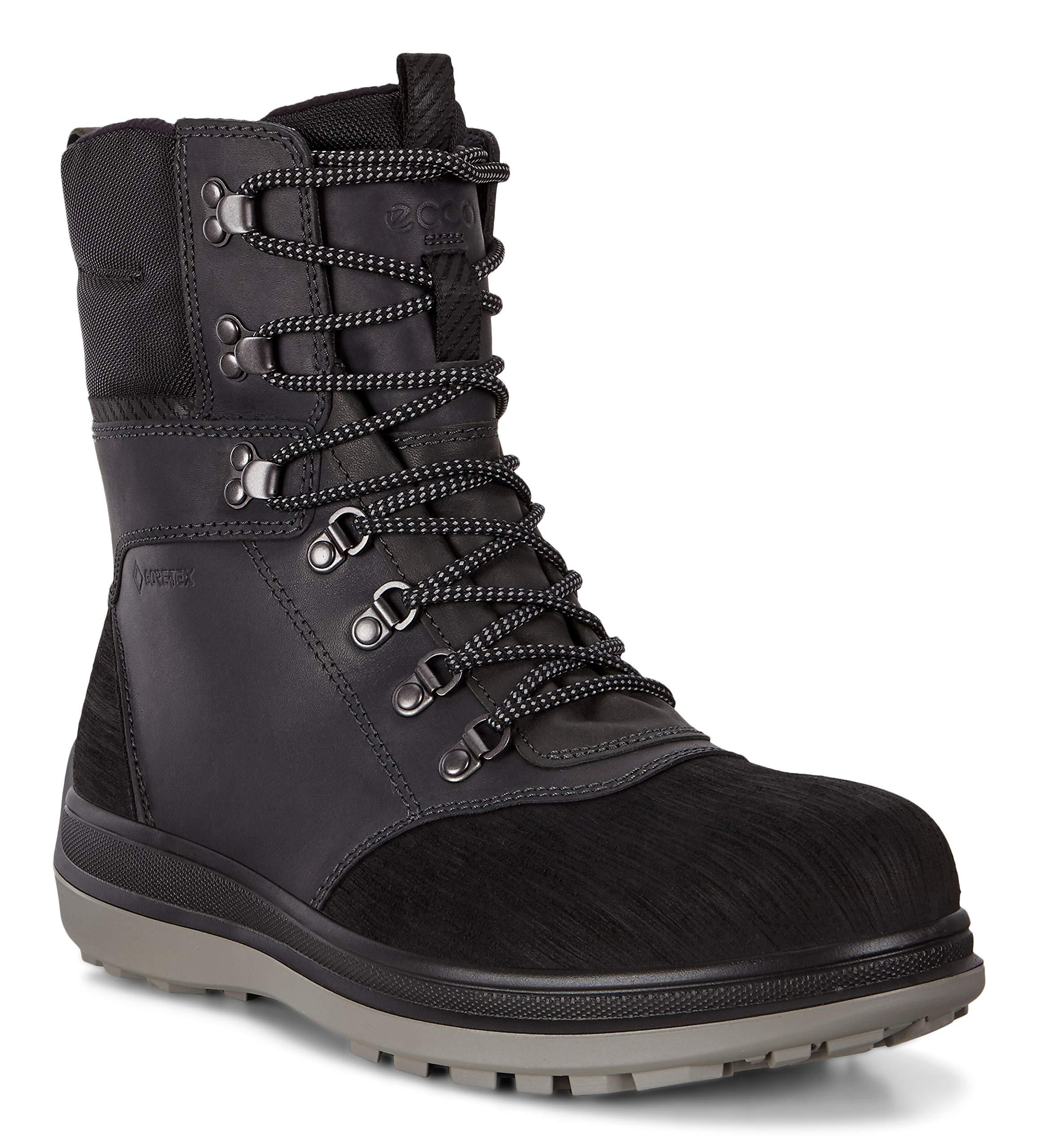 Ecco Roxton Snow Boots In Black For Men Lyst