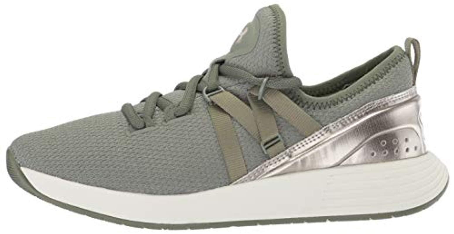 green under armour trainers