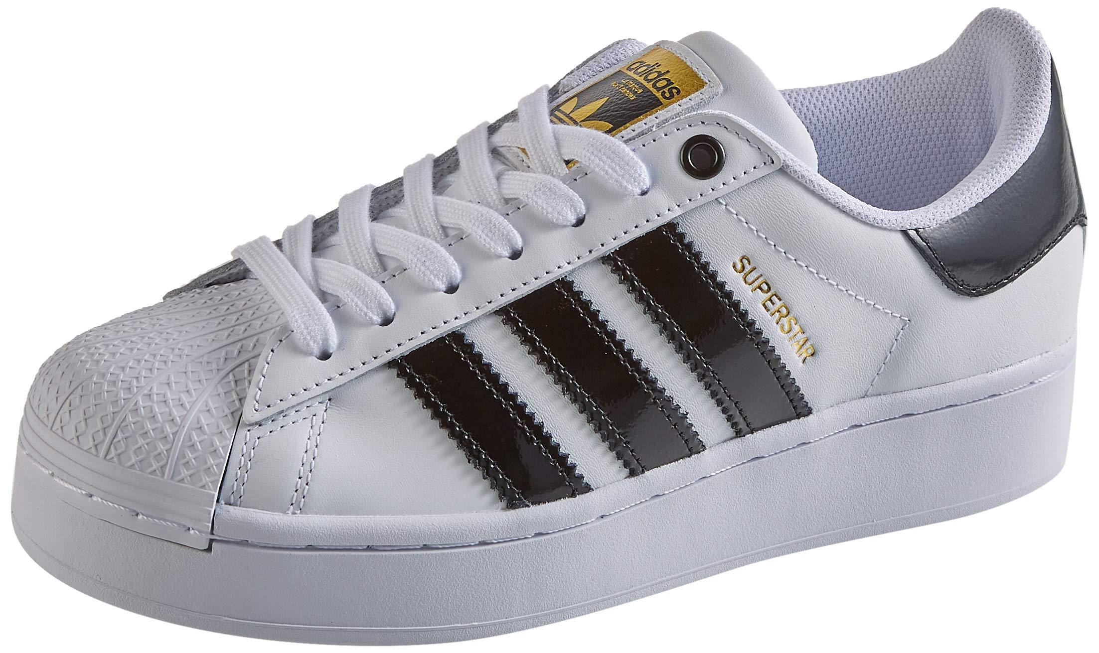 Adidas superstar bold zwart sale