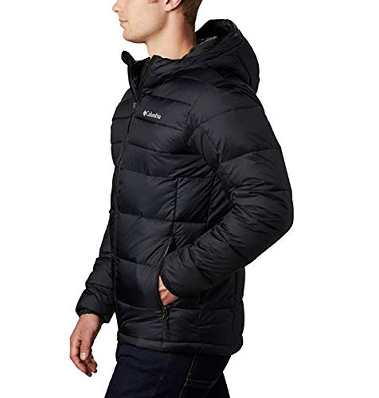 Columbia Synthetic Buck Butte Insulated Hooded Jacket in Black for Men -  Lyst